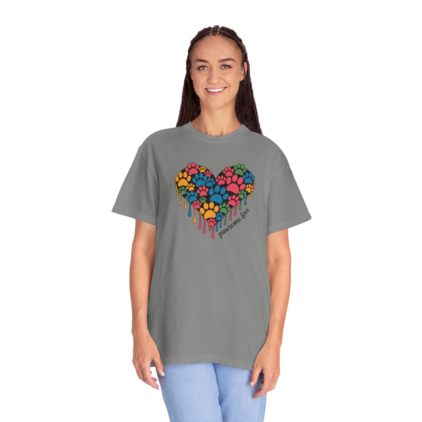 Pawsitive Love Tee - Comfort Colors
