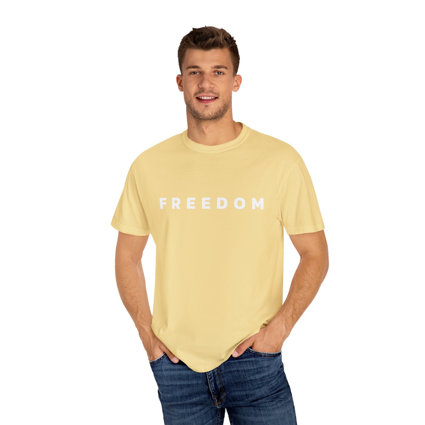 F R E E D O M Tee - Comfort Colors Charlie Kirk