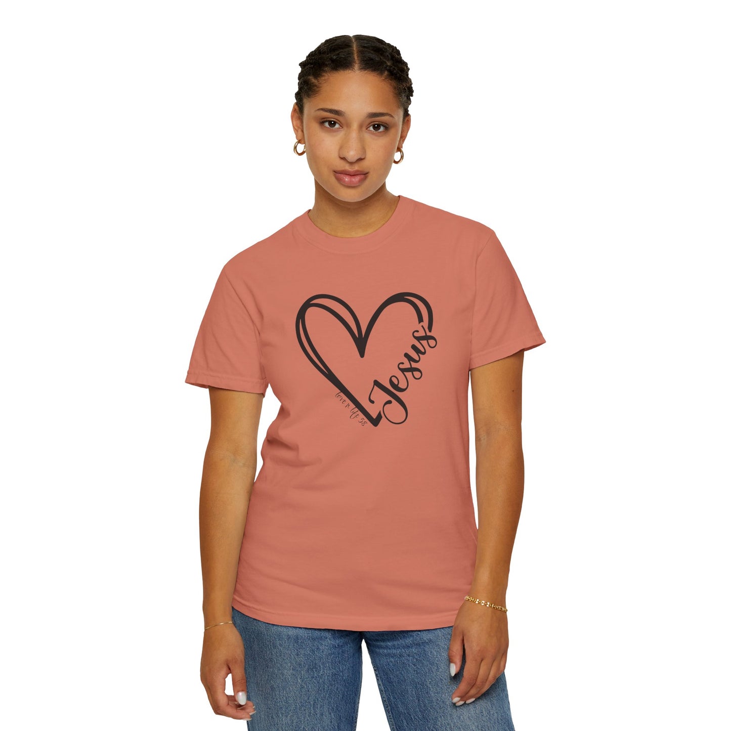 JESUS Heart - Comfort Colors
