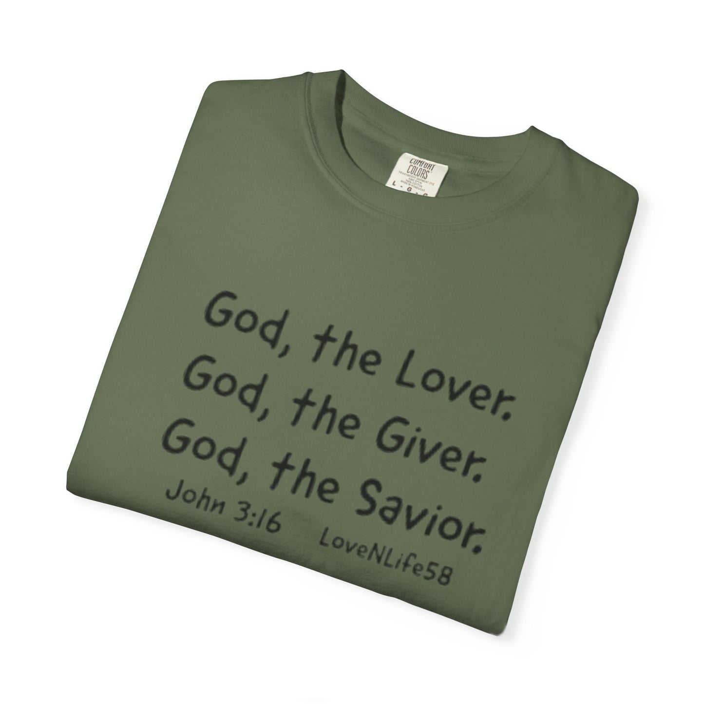 God the Lover Tee- Comfort Colors