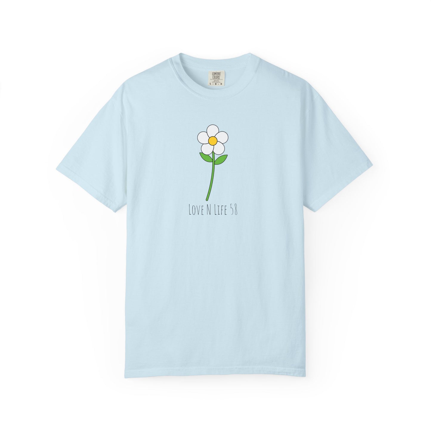 Love N Life Flower Tee - Comfort Colors