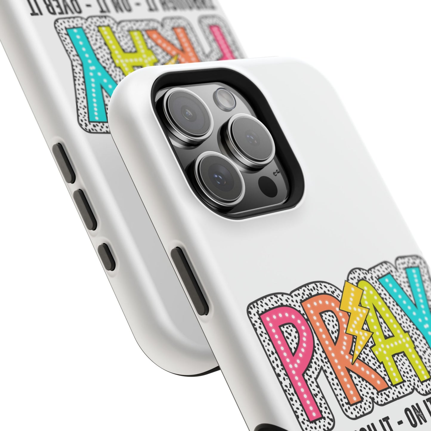 Pray Magnetic Phone Case - Inspirational Tough Case, Prayer Phone Cover