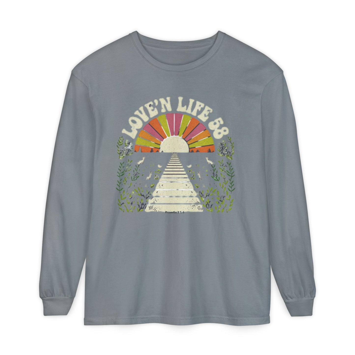 Lovin' Life Sunset Long Sleeve Tee