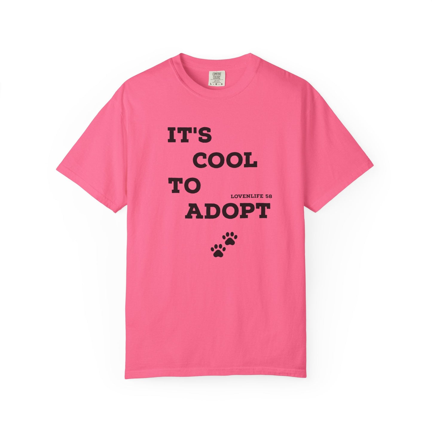 It's Cool to Adopt Tee — Pet Adoption Awareness Tee