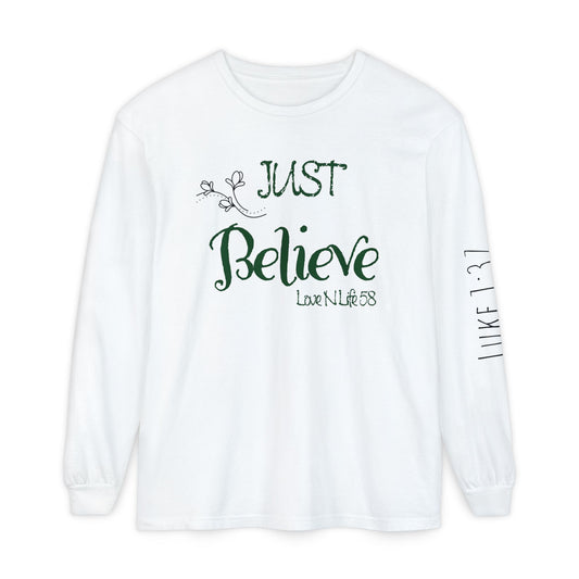 Just Believe Long Sleeve Tee