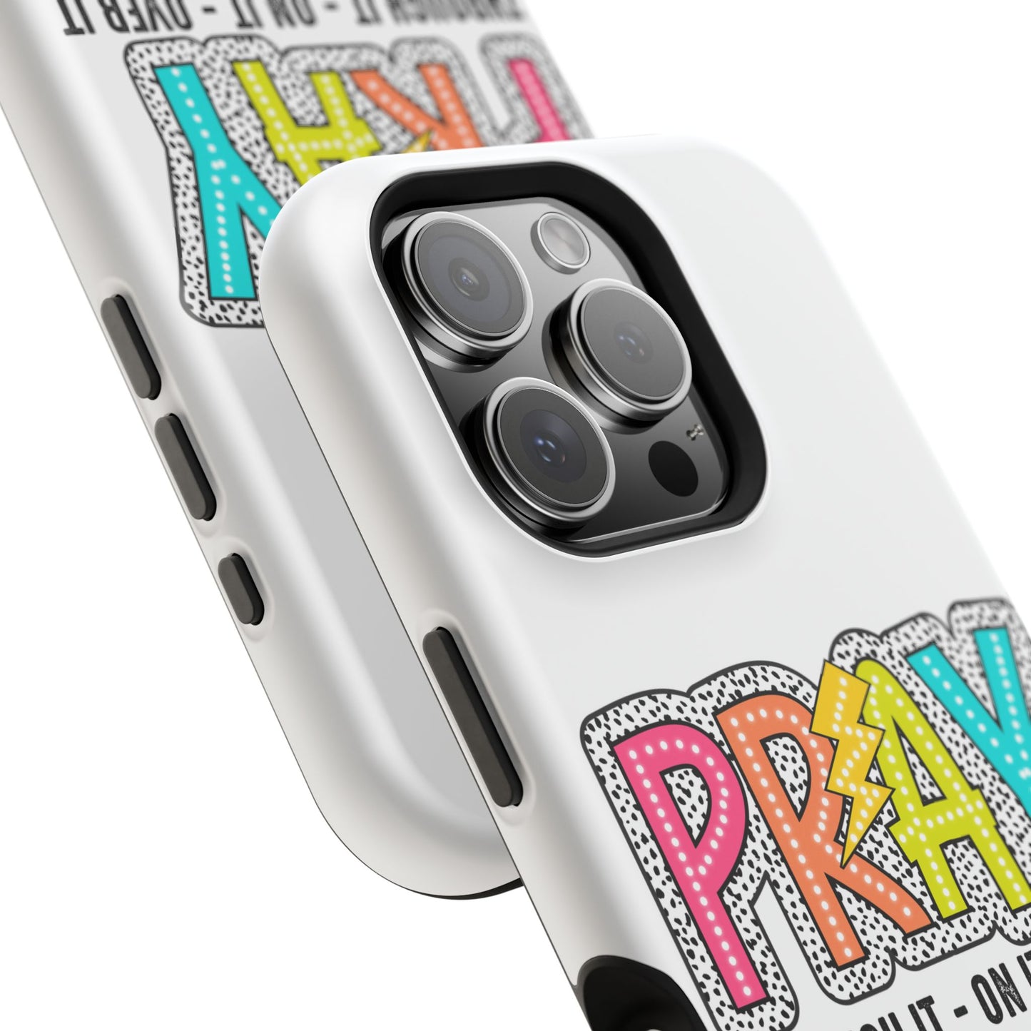 Pray Magnetic Phone Case - Inspirational Tough Case, Prayer Phone Cover