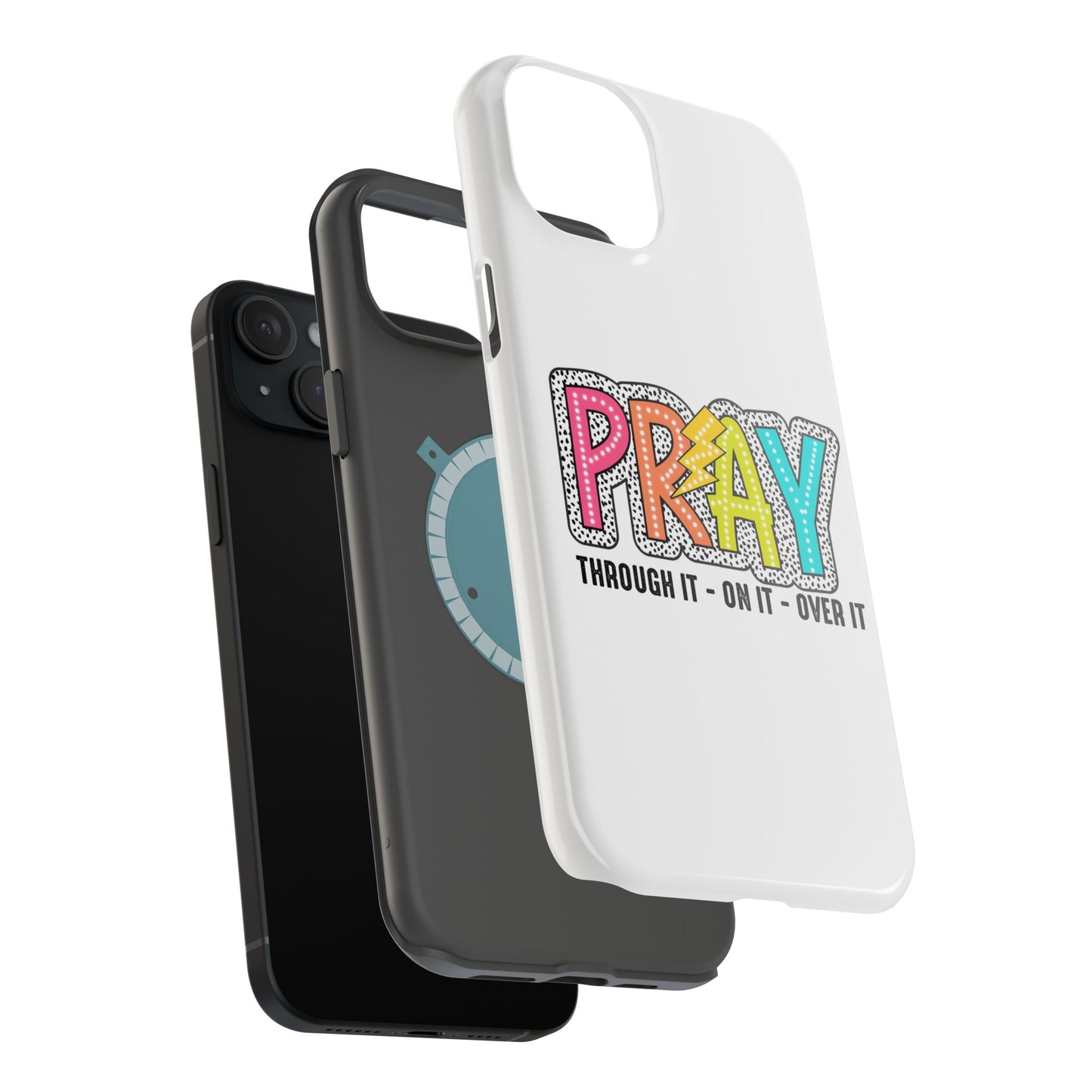 Pray Magnetic Phone Case - Inspirational Tough Case, Prayer Phone Cover
