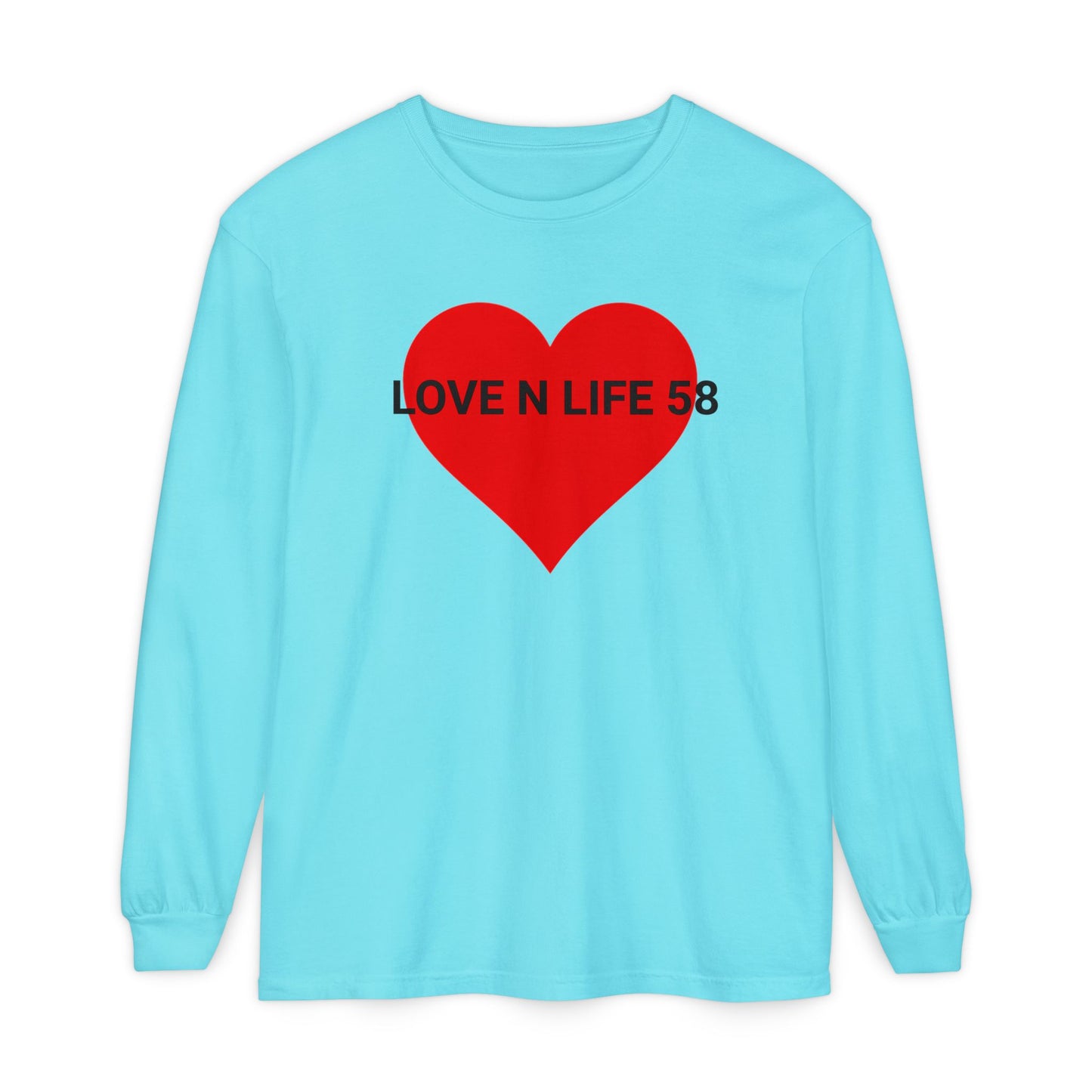 Love N Life 58 Heart Long Sleeve Tee