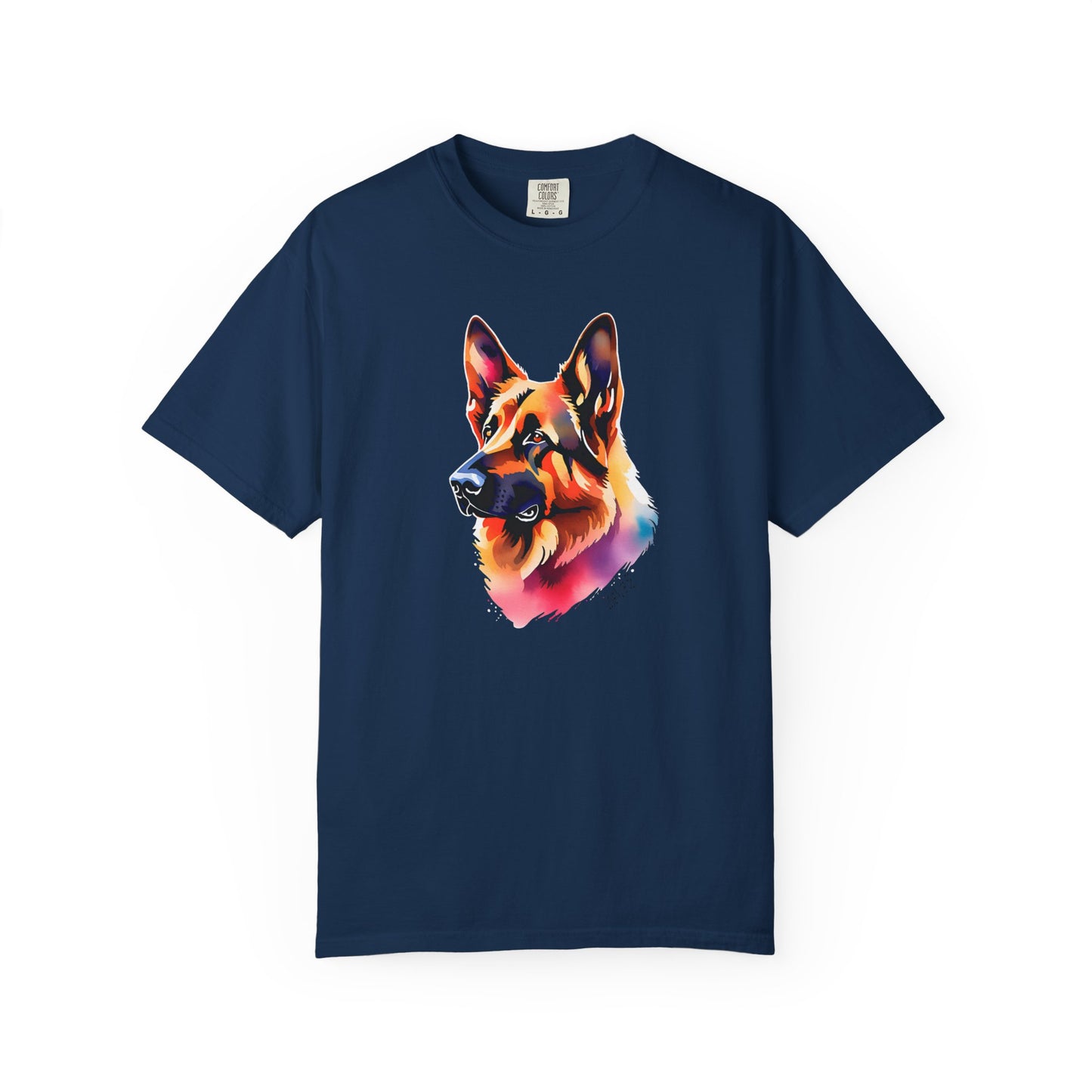 Colorful German Shepherd Tee