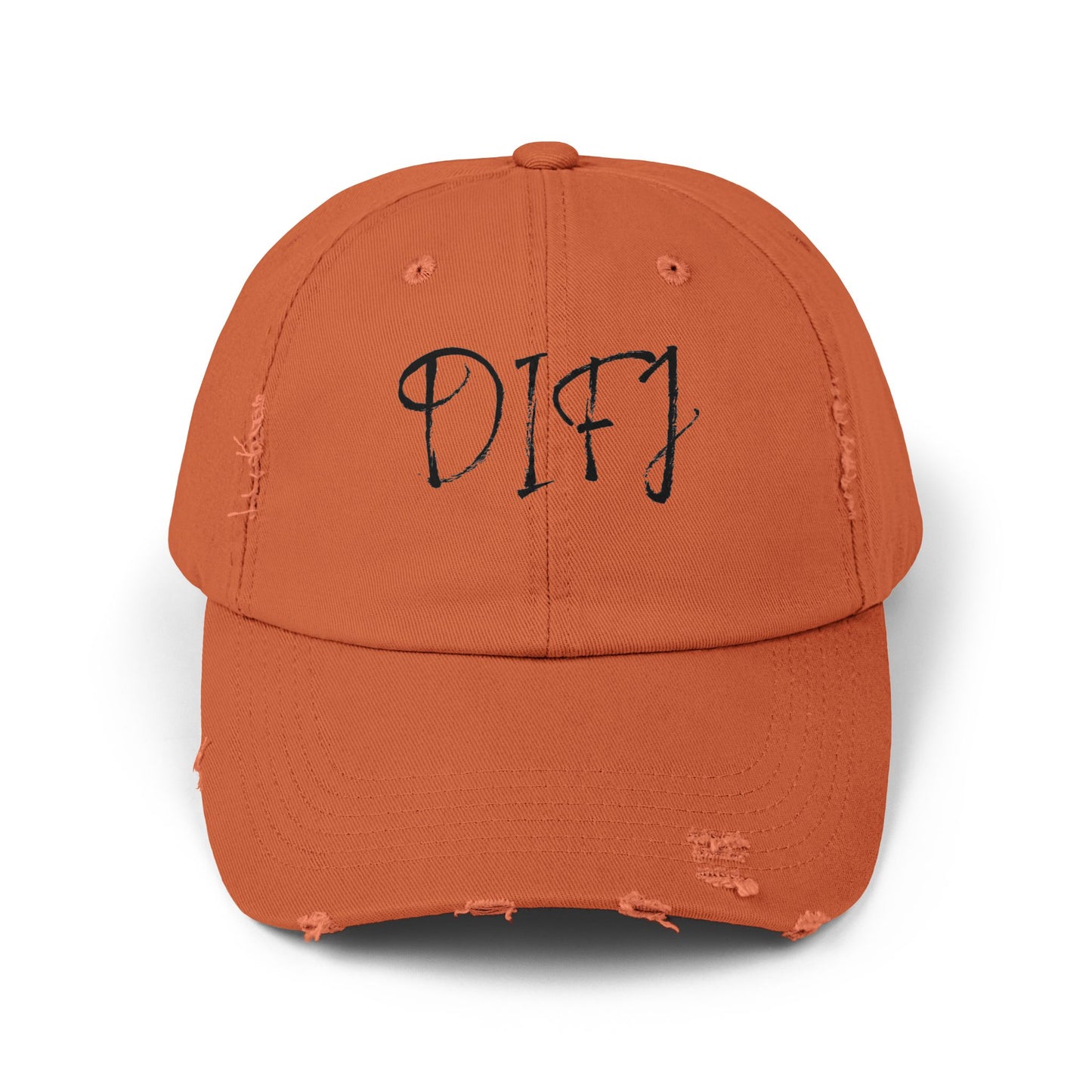 DIFJ - DO IT FOR JESUS - Distressed Unisex Cap