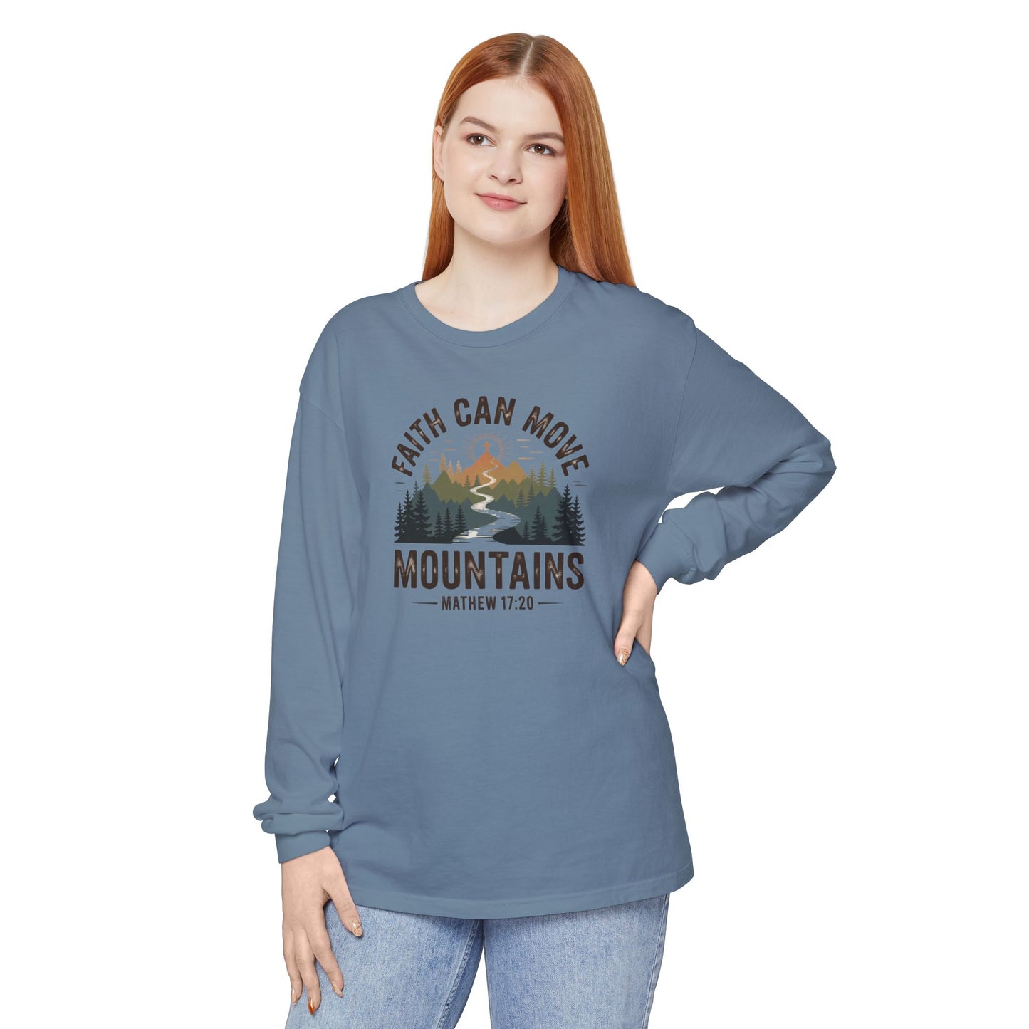 Faith Can Move Mountains - Comfort Colors