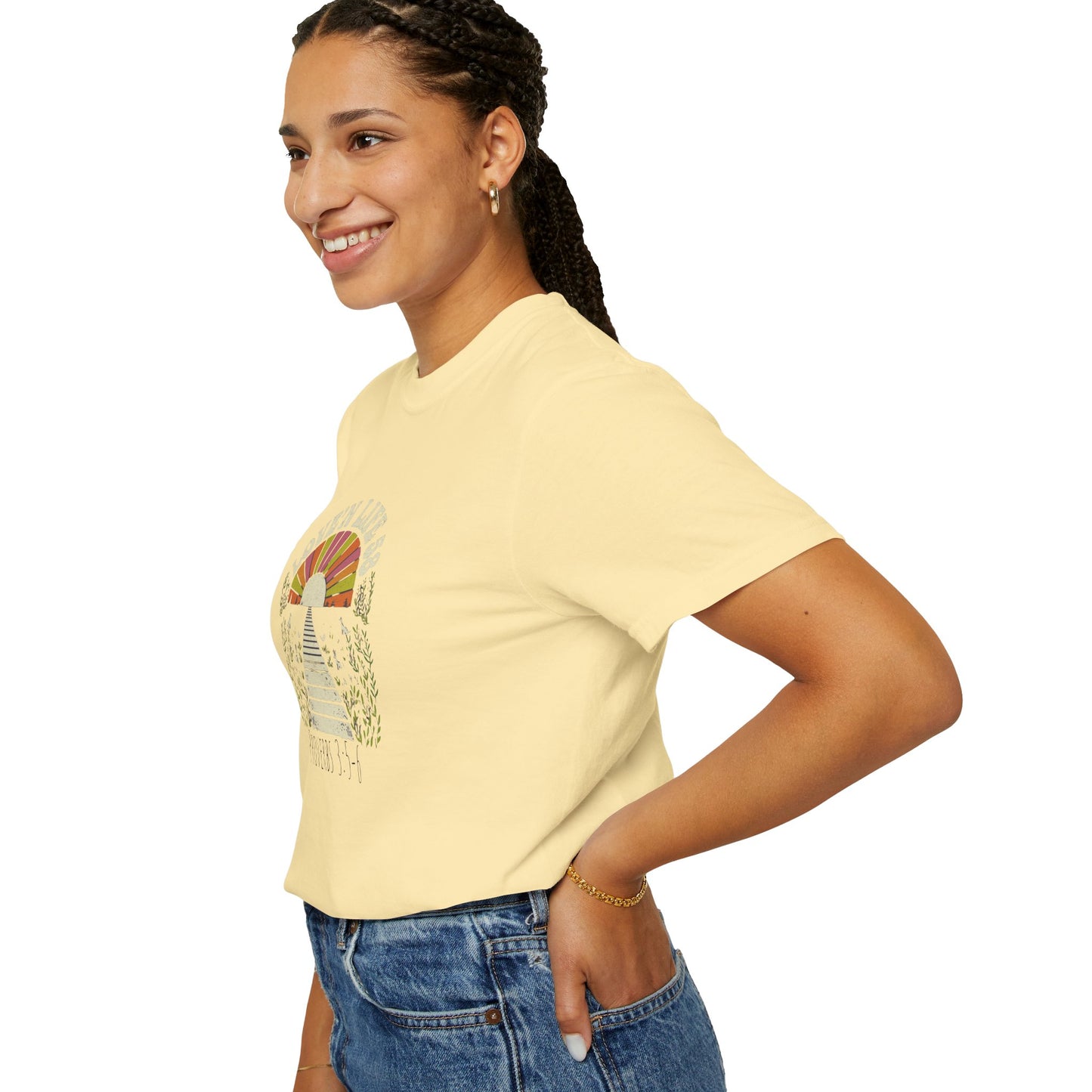 Proverbs Inspired Path Tee - Comfort Colors