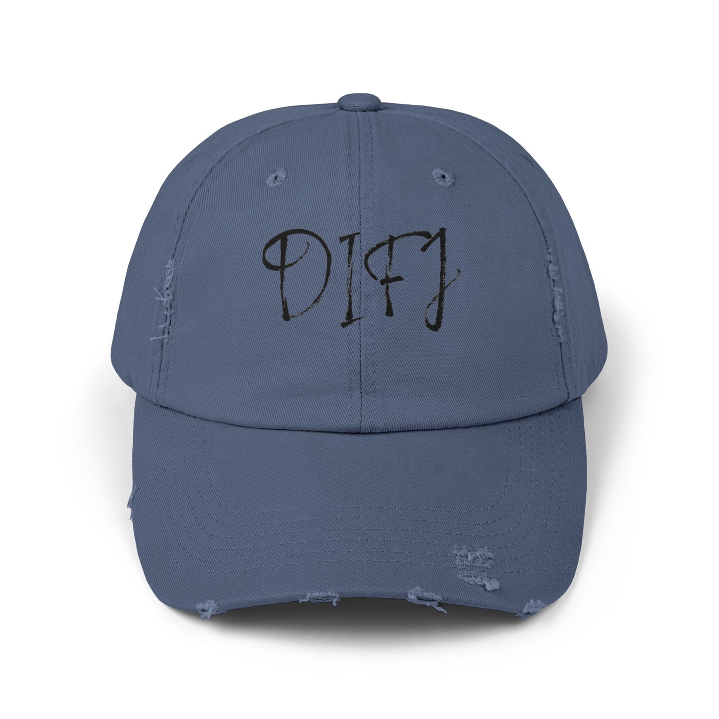 DIFJ - DO IT FOR JESUS - Distressed Unisex Cap