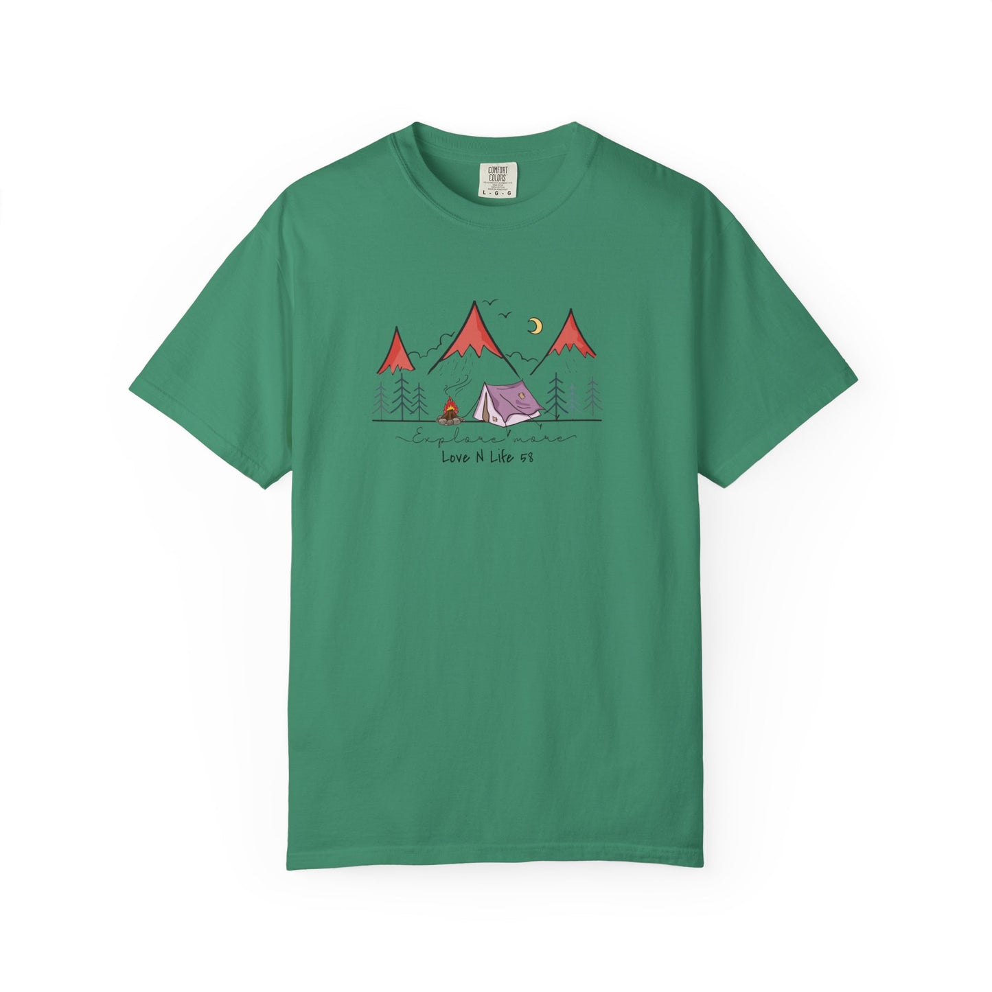 Explore More Tee - Comfort Colors