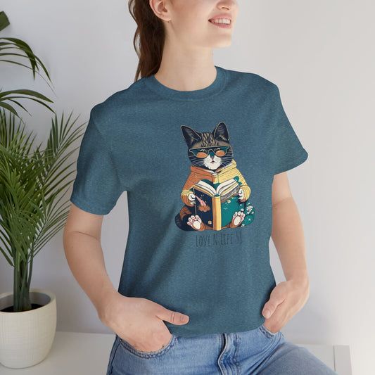 Cat Lover Tee - Bella Canvas