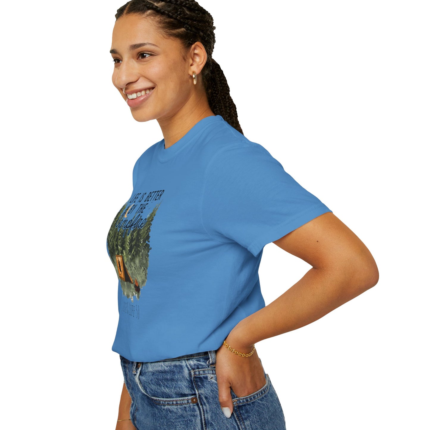 Life is Better by the Campfire Tee - Comfort Colors